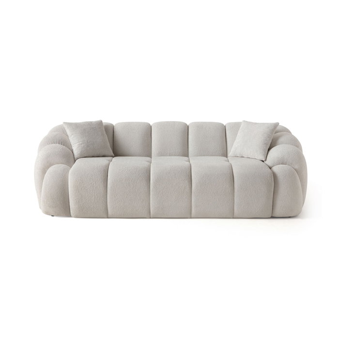 Atelier Del Sofa Octavio - Sofá de 3 Plazas Blanco
